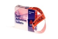Avery 937252 Message Labels Fragile 19X64Mm Box 250