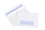 Cumberland Envelopes Window Secretive Self Seal 80Gsm C6 114 X 162Mm Box 500
