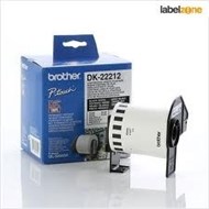 Brother Dk-22212 White Continuous Film Roll 62Mm