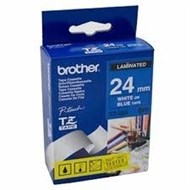 Brother Tze-555 Tape24Mm White On Blue Laminated