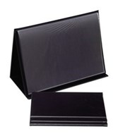 Bantex Easel Display Book A4 20 Pocket Landscape Black