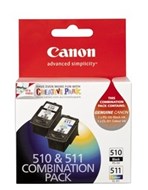 Canon Pg-510 + Cl-511 Pack 2