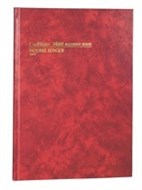 Collins 3880 Series Account Book Minute And Paged A4 84 Leaf