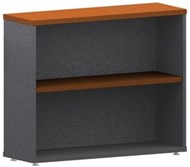 Ddk Accent Bookcase 1 Shelf 900 X 900 X 300Mm Is/Cherrywood