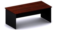 Ddk Accent Rectangular Desk 1800 X 900 X 725Mm Redgum/Black
