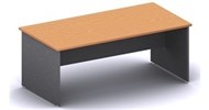 Ddk Accent Rectangular Desk 1800 X 900 X 725Mm Is/Beech