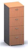 Ddk Accent Filing Cabinet 4 Drawer 465 X 505 X 1200Mm Is/Beech