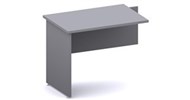 Ddk Accent Fixed Empty Desk Return 900 X 600 X 725Mm Grey/Grey