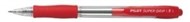 Pilot Bpgp-10R Supergrip Pen Retractable Fine Red Box 12