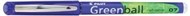 Pilot Begreen Greenball Liquid Ink Rollerball Pen Fine Blue