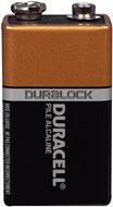 Duracell Mn1604 Alkaline Battery  Duralock Coppertop 9 Volt