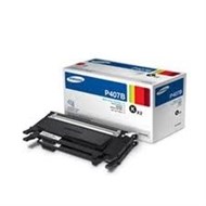 Samsung Clt-P407B Toner Cartridge Black Pack 2