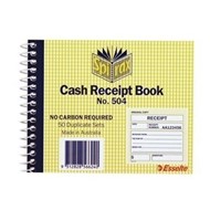 Spirax 504 Duplicate Cash Receipt Book 102 X 127Mm