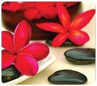 Fellowes Recycled Optical Mouse Pad Spa Flowers