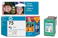 Hp Cb337Wa No 75 Ink Cartridge 4Ml Tri-Colour