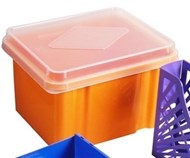 Italplast I 307Fm File / Storage Box 32 Litre Mandarin