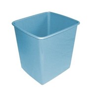 Italplast I 80Tbl Tinted Coloured Tidy Bin 15 Litre Tint Blue
