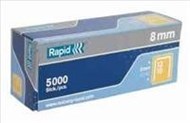 Rapid 13/8 8Mm Staples Box 5000