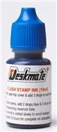 Deskmate 0273740 Stamp Ink Refill 10Ml Blue