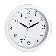 Jastek Round Clock 25Cm White