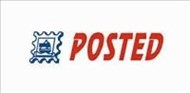 Deskmate Message Stamp Dual Colour Posted