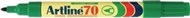 Artline 70 Permanent Marker Fine Bullet 1.5Mm Green