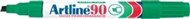 Artline 90 Permanent Marker Chisel Green