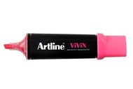 Artline Vivix Highlighter Chisel 2 X 5Mm Pink