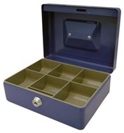 Concord 375088 Classic Cash Box No8 Blue Size - 200 X 150 X 80Mm
