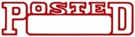 Xstamper 1211 Message Stamp Posted Date Red