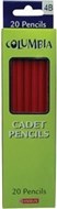 Columbia Copperplate Pencil Hexagon 4B Box 20