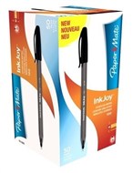Papermate Inkjoy 100 Ballpoint Pen Medium Black Box 50