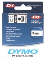 Dymo D1 Labelling Tape Black On Clear 9Mm X 7M