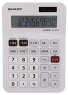 Sharp El331Fb Calculator 10 Digit Semi Desktop