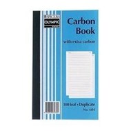 Olympic 604 Plain Carbon Book Duplicate 200 X 125Mm 100 Leaf