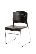 Ys Design Ys42 Stadium Visitors Chair Black