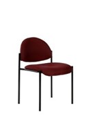 Ys Design Visitors Chair Burgundy