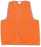 Zions Day Hi Vis Safety Vest Large Orange