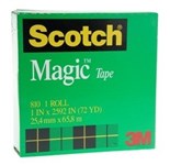 3M Scotch 810 Magic Tape 25Mmx66M