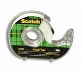 3M Scotch 810 Magic Tape In Dispenser 12Mm X 33M