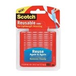 3M Scotch R103 Reusable Tabs Squares 127 X 127Mm Pack 72