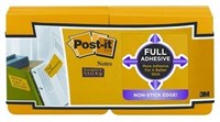 3M F33012Ssy PostIt Super Sticky Full Adhesive Notes Yellow 12 Pads