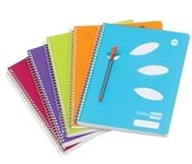 Marbig Colourhide Notebook 3 Subject Side Open A4 300 Page