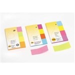 Marbig Page Markers 20X50Mm Transparent Neon