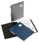 Marbig Pro Series Display Book A4 20 Pocket Dark Blue