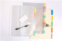 Marbig Dividers A4 Pp Colour Pocket 10 Tab