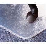 Marbig High Pile Carpet Key Hole Chairmat 1140 X 1340Mm