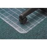 Marbig Dura Mat Grid Pattern Chairmat 1140 X 1340Mm
