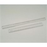 Marbig Ruler Clear Plastic 30Cm