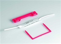 Avery 44009R Tubeclip Red Box 100